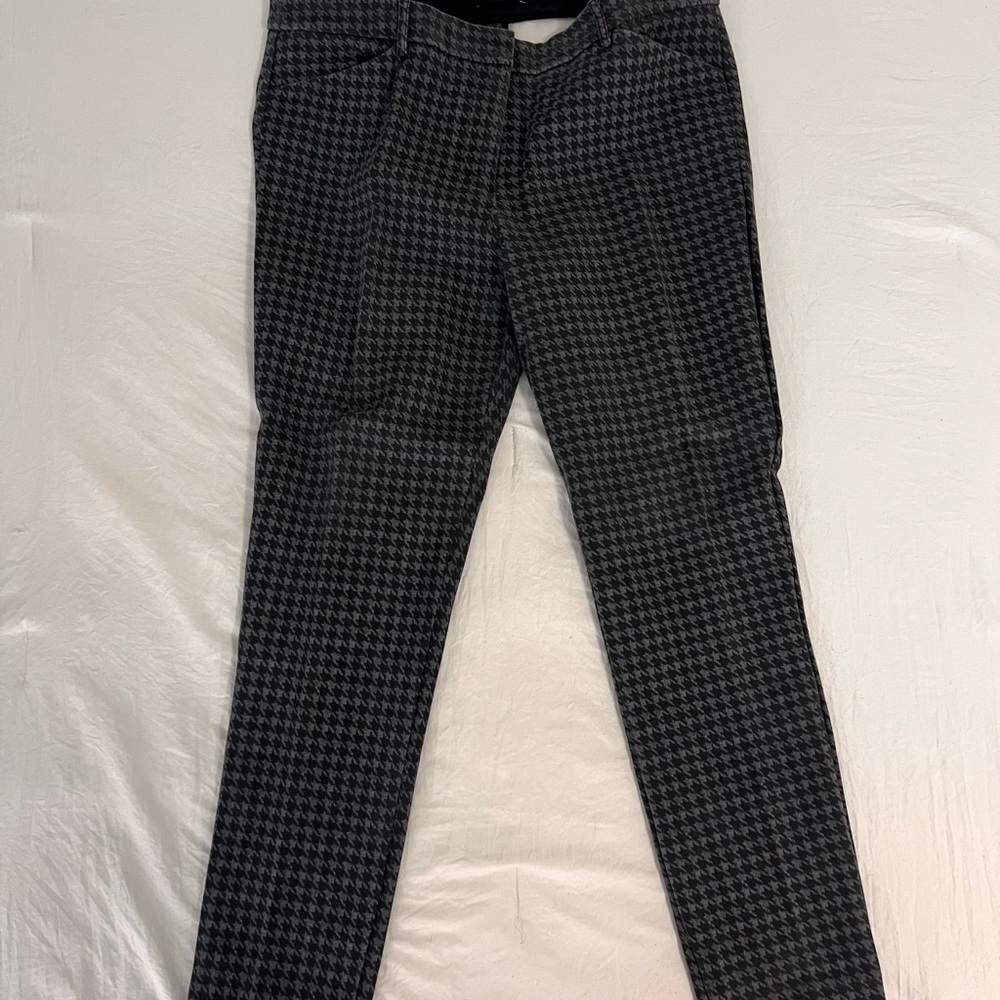 Express Black and Gray Straight Leg Pants